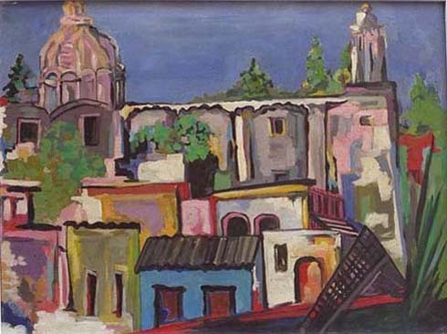 Cityscape with Church