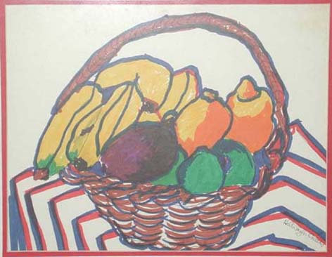 Still Life with Fruit Basket